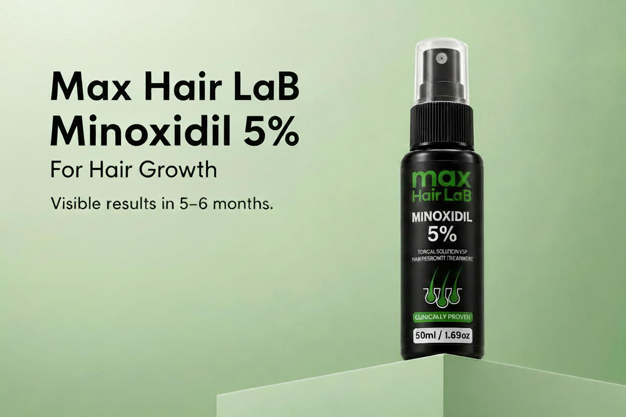 Max Hair Lab Minoxidil 5% Hair Growth Spray 50ml